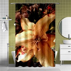 Lilies 1 3 Shower Curtain 48  X 72  (small)  by bestdesignintheworld