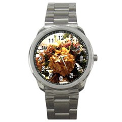 Begonia 1 2 Sport Metal Watch by bestdesignintheworld