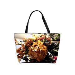 Begonia 1 2 Classic Shoulder Handbag by bestdesignintheworld