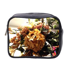 Begonia 1 2 Mini Toiletries Bag (two Sides)