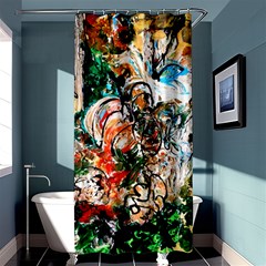 Lilies In A Vase 1 2 Shower Curtain 36  X 72  (stall)  by bestdesignintheworld