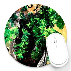 Plants 1 2 Round Mousepads by bestdesignintheworld