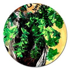 Plants 1 2 Magnet 5  (round) by bestdesignintheworld