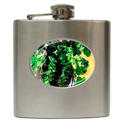 Plants 1 2 Hip Flask (6 Oz) by bestdesignintheworld