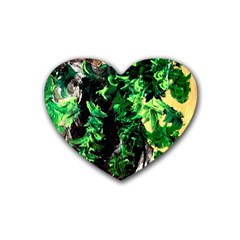 Plants 1 2 Heart Coaster (4 Pack)  by bestdesignintheworld