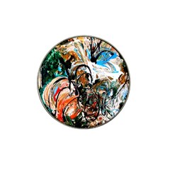 Lilies In A Vase 1 3 Hat Clip Ball Marker by bestdesignintheworld