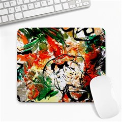 Lilies In A Vase 1 4 Large Mousepads by bestdesignintheworld