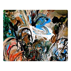 Flowers In A Vase 1 1 Double Sided Flano Blanket (large)  by bestdesignintheworld