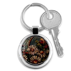 Old Embroidery 1 1 Key Chain (round) by bestdesignintheworld