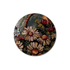 Old Embroidery 1 1 Magnet 3  (round) by bestdesignintheworld