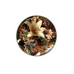 Lilies 1 4 Hat Clip Ball Marker by bestdesignintheworld