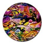 Alice Walk 1 2 Round Mousepads Front