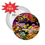 Alice Walk 1 2 2.25  Buttons (10 pack)  Front