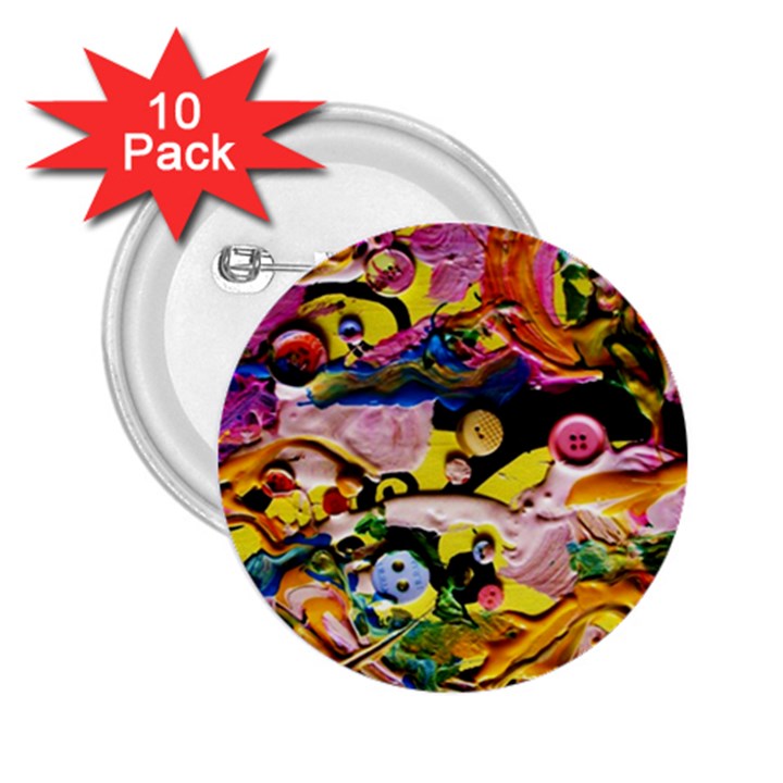 Alice Walk 1 2 2.25  Buttons (10 pack) 