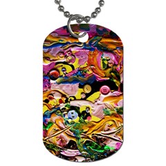 Alice Walk 1 2 Dog Tag (one Side) by bestdesignintheworld