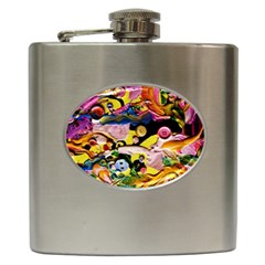 Alice Walk 1 2 Hip Flask (6 Oz) by bestdesignintheworld