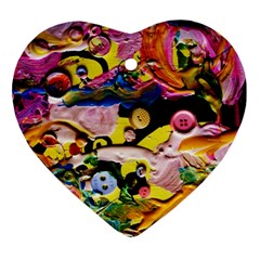 Alice Walk 1 2 Ornament (heart) by bestdesignintheworld