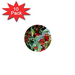 Eden Garden 1 4 1  Mini Buttons (10 Pack)  by bestdesignintheworld