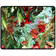 Eden Garden 1 4 Double Sided Fleece Blanket (medium) 