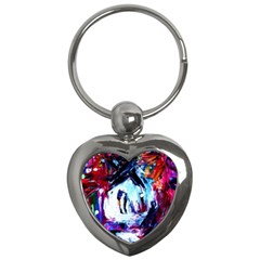 Funny House 1 1 Key Chain (heart) by bestdesignintheworld