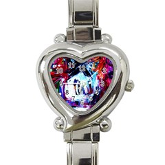 Funny House 1 1 Heart Italian Charm Watch by bestdesignintheworld