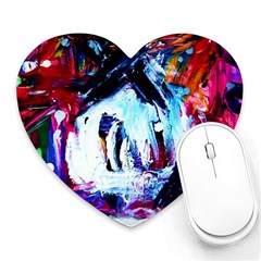 Funny House 1 1 Heart Mousepads by bestdesignintheworld