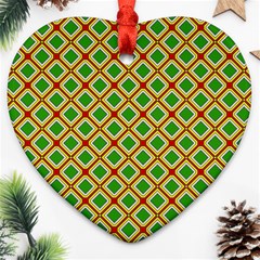 Df Irish Wish Heart Ornament (two Sides) by deformigo