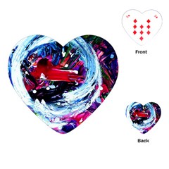 Red Airplane 1 1 Playing Cards Single Design (heart) by bestdesignintheworld