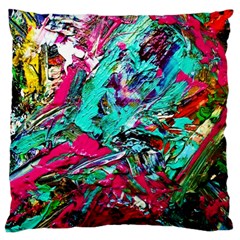 Red And Green 1 1 Large Cushion Case (two Sides) by bestdesignintheworld