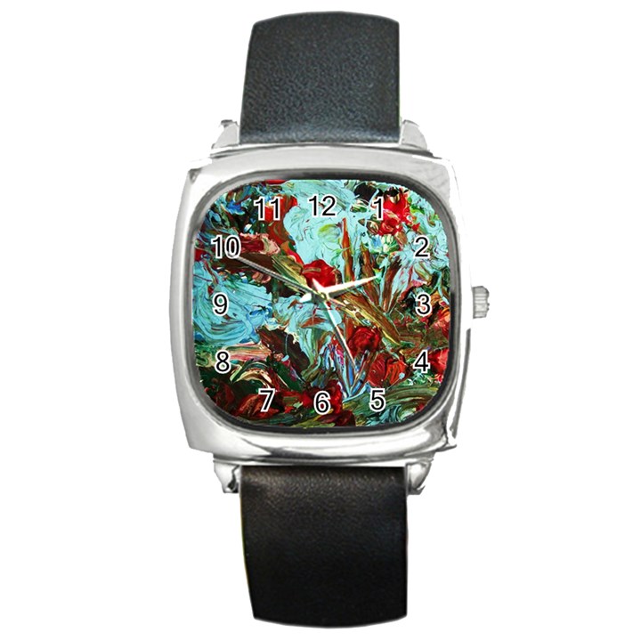 Eden Garden 1 5 Square Metal Watch