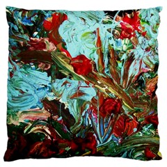 Eden Garden 1 5 Large Cushion Case (one Side) by bestdesignintheworld