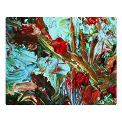 Eden Garden 1 5 Double Sided Flano Blanket (large)  by bestdesignintheworld