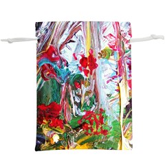 Eden Garden 1 5  Lightweight Drawstring Pouch (xl) by bestdesignintheworld