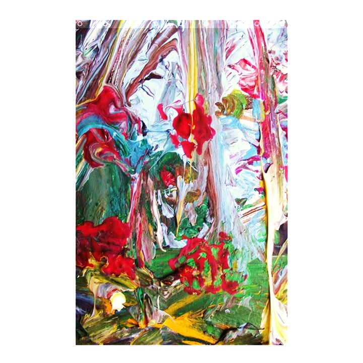 Eden Garden 1 6 Shower Curtain 48  x 72  (Small) 