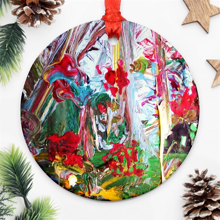 Eden Garden 1 6 Ornament (Round)