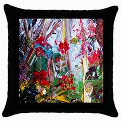 Eden Garden 1 6 Throw Pillow Case (black) by bestdesignintheworld