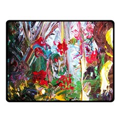 Eden Garden 1 6 Double Sided Fleece Blanket (small)  by bestdesignintheworld