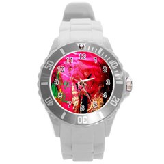 Revelation 1 1 Round Plastic Sport Watch (l) by bestdesignintheworld