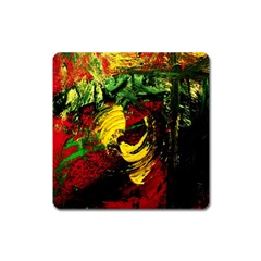 Revelation 1 3 Square Magnet by bestdesignintheworld