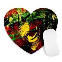 Revelation 1 3 Heart Mousepads by bestdesignintheworld