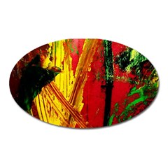 Revelation 1 4 Oval Magnet by bestdesignintheworld