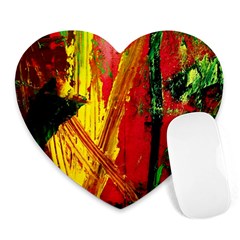 Revelation 1 4 Heart Mousepads