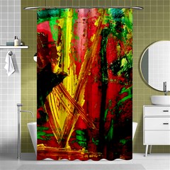 Revelation 1 4 Shower Curtain 48  x 72  (Small) 