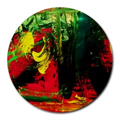 Revelation 1 8 Round Mousepads by bestdesignintheworld