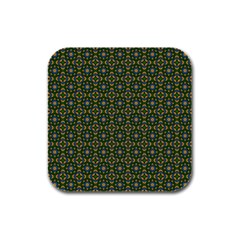 Df Chocolate Hills Rubber Square Coaster (4 Pack)  by deformigo