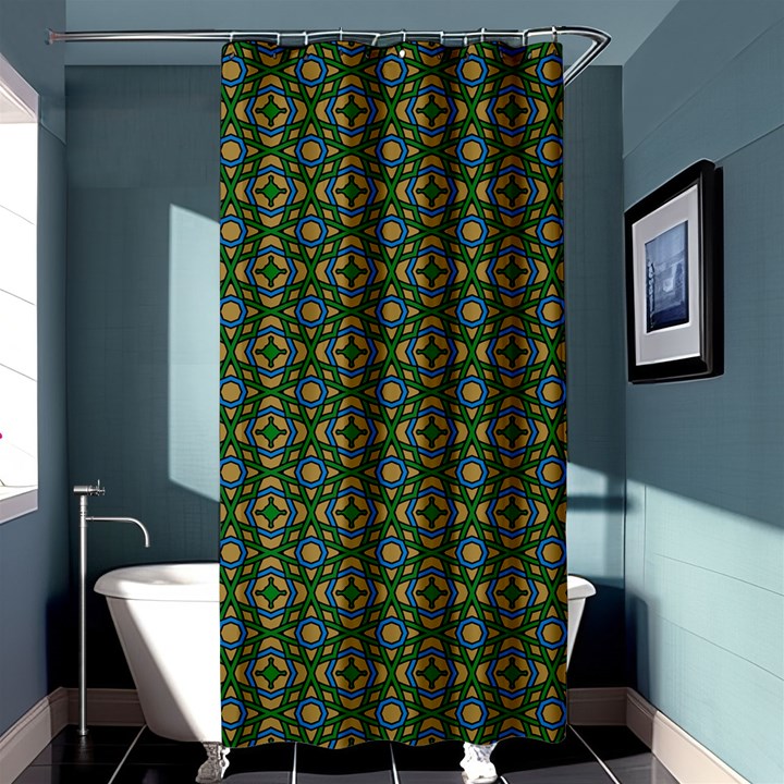 DF Chocolate Hills Shower Curtain 36  x 72  (Stall) 