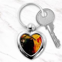 Revelation 1 8 Key Chain (heart) by bestdesignintheworld