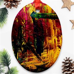 Revelation 1 9 Ornament (oval) by bestdesignintheworld