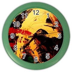 Hide An Seek 1 3 Color Wall Clock