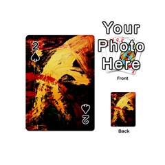 Hide An Seek 1 3 Playing Cards 54 Designs (mini) by bestdesignintheworld